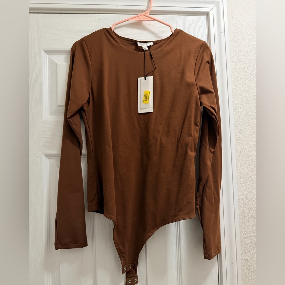 Brown bodysuit